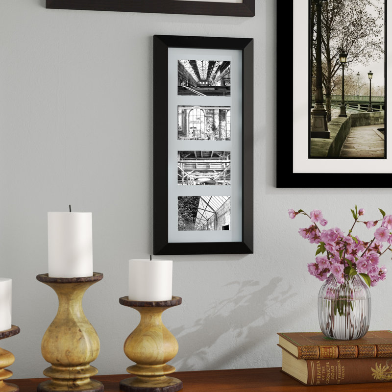Toombs Black Wood Matte Picture Frame