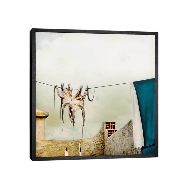 Tote Hose by Ambra - Print on Canvas, Black Framed, 66.04 cm H x 66.04 cm W