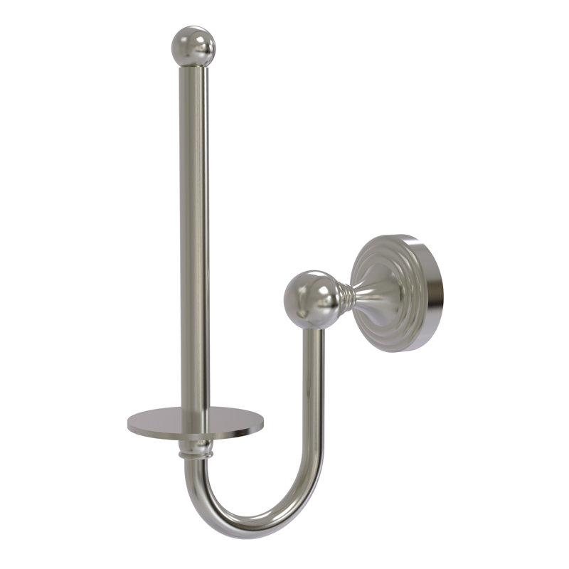 Porte-papier hygiénique vertical Godin, Nickel satiné
