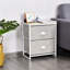 Table de chevet 2 tiroirs Schatz-859185628