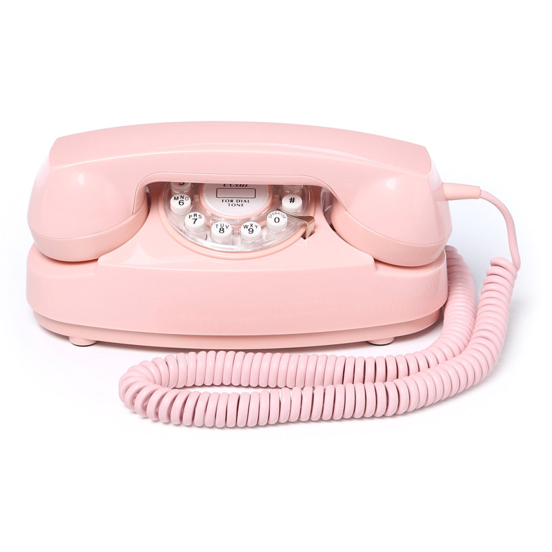 Rotary Dial Corded Telephone