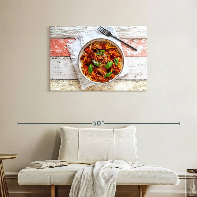 Yarlin Tomato Based Pasta, 24" H x 36" W