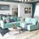 L-Shaped Modular Sectional Couch Reversible Modular Upholstered Sofa
