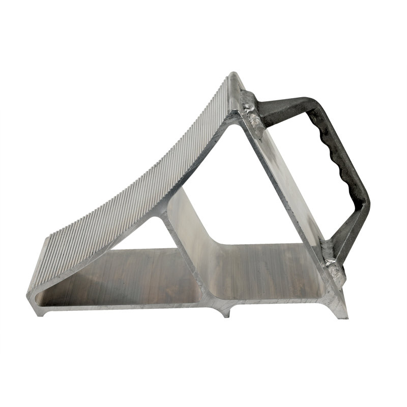Aluminum Wheel Chock With Hand Grip