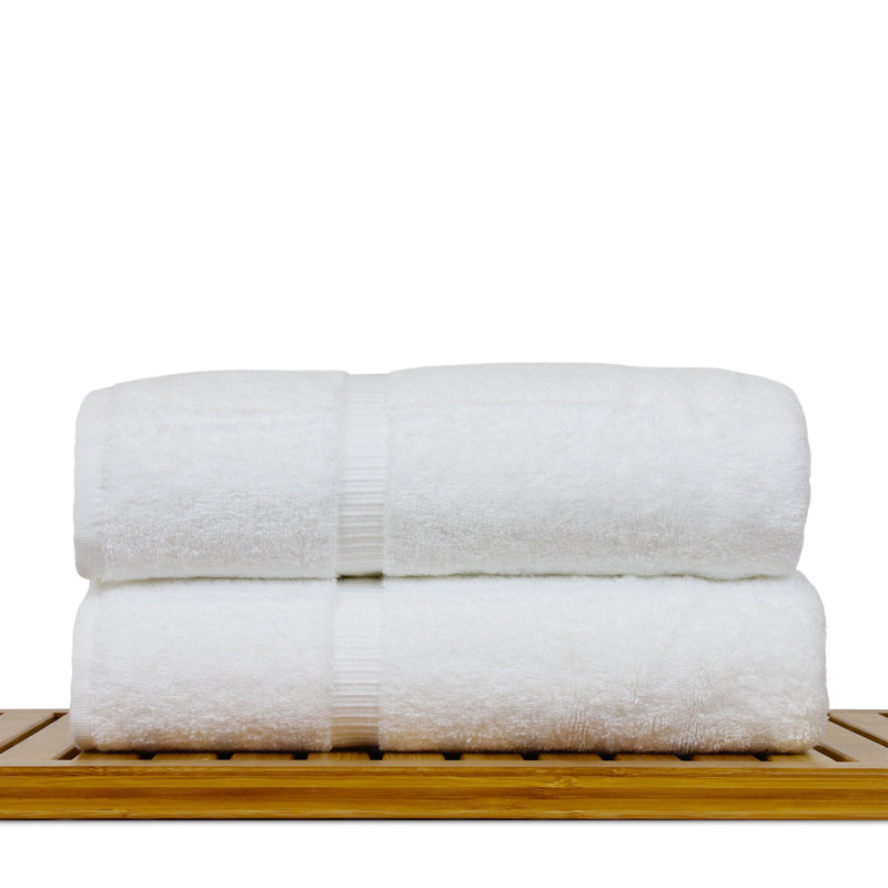 Wellston Super Plush Bath Towel, White