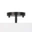 Plafonnier semi-encastré cylindrique en tissu 4 lumières-549500520