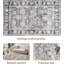 Aspire Homeware Distressed Floral Area Rug-1933536128