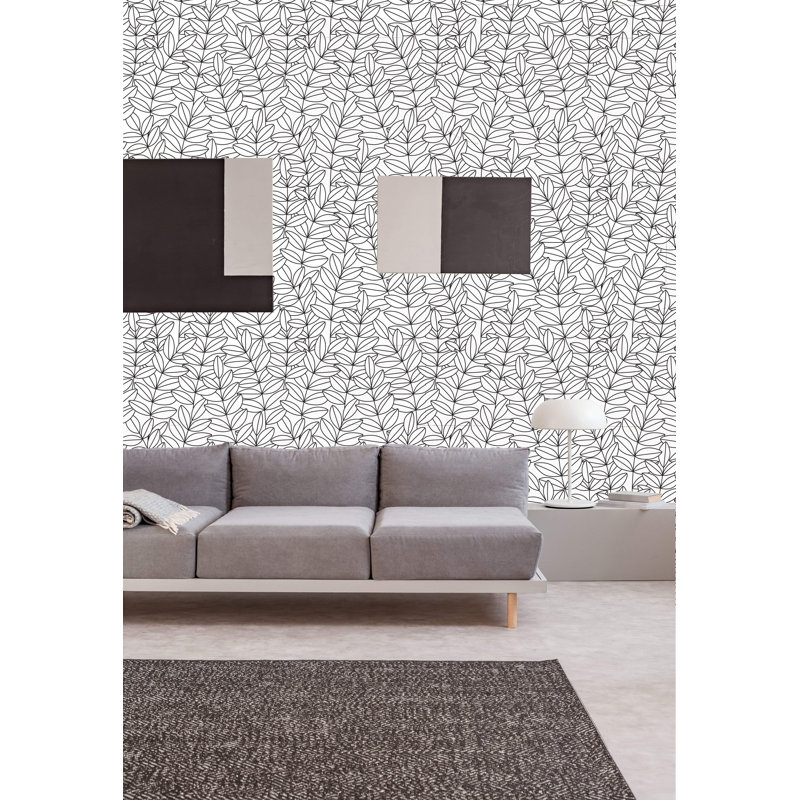 Rouleau de papier peint adhésif Loredo, L 10,42 pi x l 25 po
