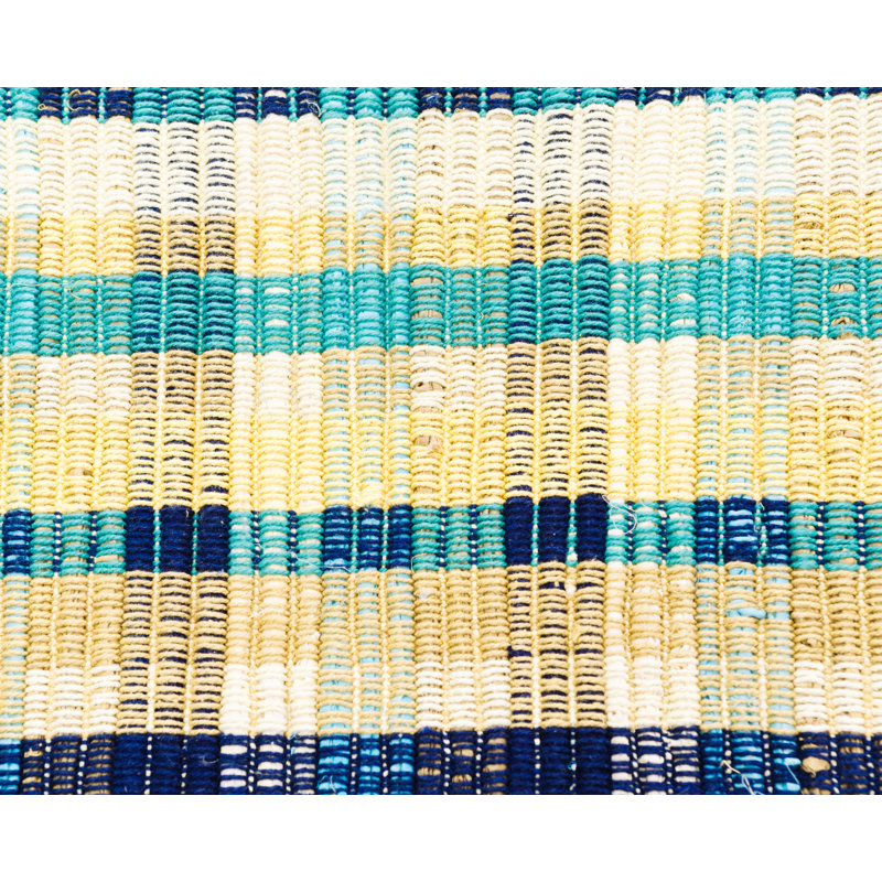 Cotton Striped Indoor Rug, Rectangle 3' x 5'
