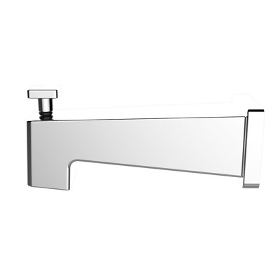 Garniture de douchette de baignoire murale avec inverseur Kubos