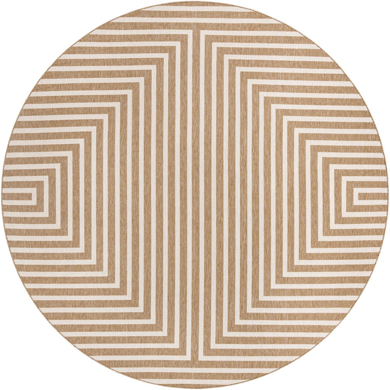 Tapis contemporain Nykeia, Rond 12 pi
