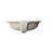 Wells Sinkware Rhythm Series 15.75 " Ceramic Oval Bathroom Sink and Overflow Hole-27420311