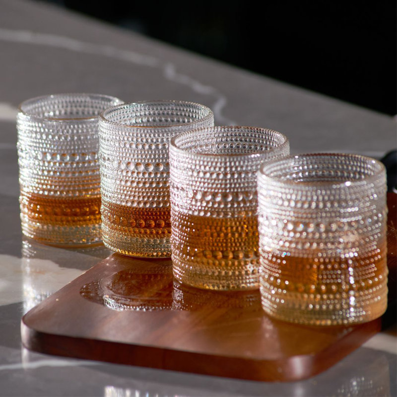 Ensemble de verres à whisky 10 oz - transparent