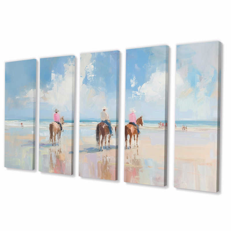 Surfside Beach, Texas, Cowboys, H 32 po x l 80 po