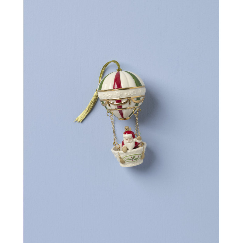 Christmas Hot Air Balloon Ornament