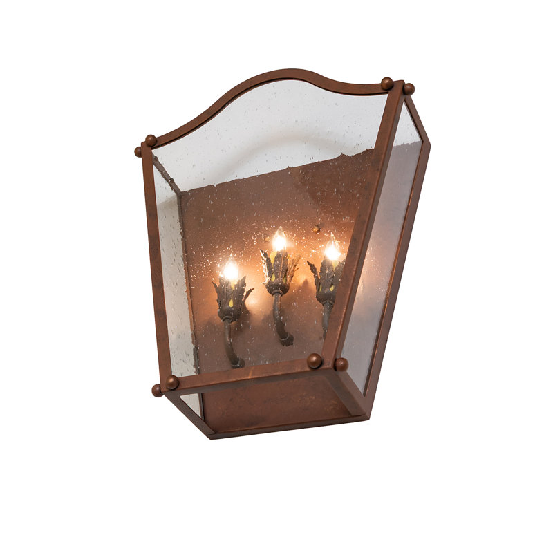 3 - Light Flush Mounted Sconce