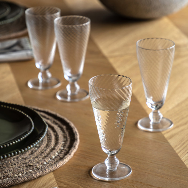 180ml Flute Set, Clear