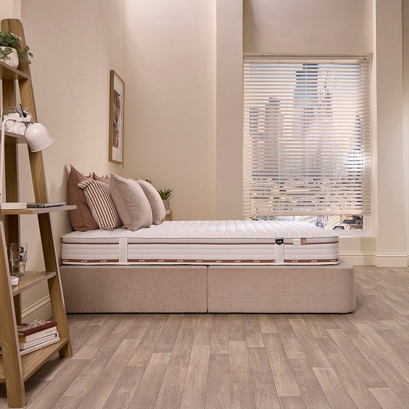 Jay-Be Ryze 800 Pocket Sprung Sustainably Made Mattress, Single (3')