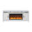 Almera White 72 Inch Fireplace-959672615
