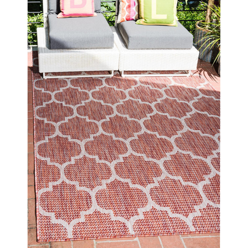 Burnes Rectangle Indoor / Outdoor Area Rug, Rectangle 152 x 244cm