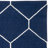 Rodgers Hand Woven Flat Weave Wool/Cotton Geometric Rug in White/Blue-1965937801