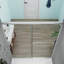 Porte de douche coulissante double sans cadre de 56 à 60 po x H 70 po avec verre transparent-62631936