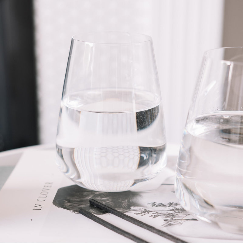 Stem Zero Handmade Crystal Drinking Glass