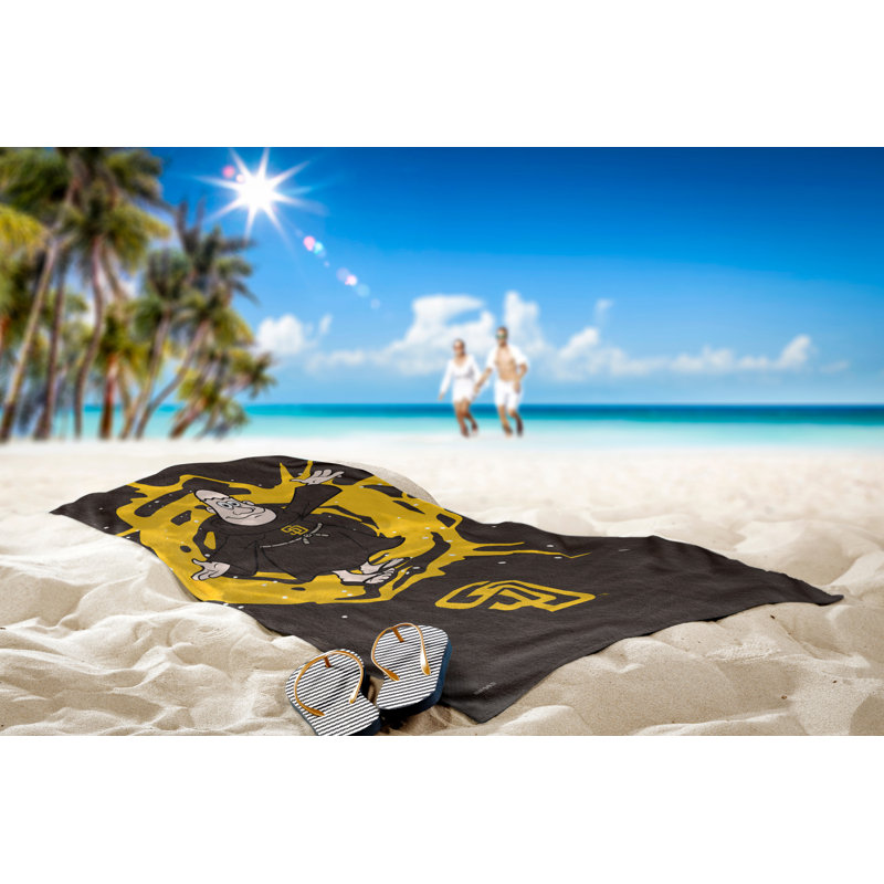 Cotton Blend Beach Towel, San Diego Padres
