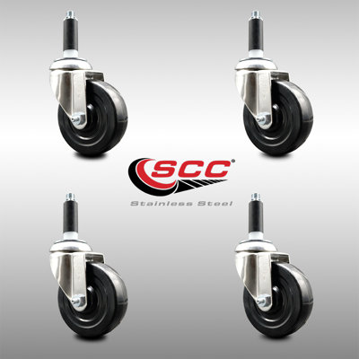 Hard Rubber Casters