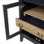 Glass Door Nightstand