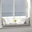Store romain Galen bleu à motif vannerie, sans cordon, occultant, simple, 99 x 163 cm (39 x 64 po).-1320842893-1322221900