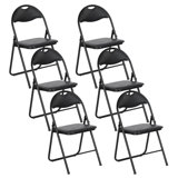 Fabric Padded Stackable Folding Chair Folding Chair Set