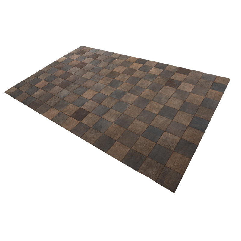 Tapis brun foncé Juliana
