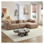 Canapé modulaire 4 places Camel