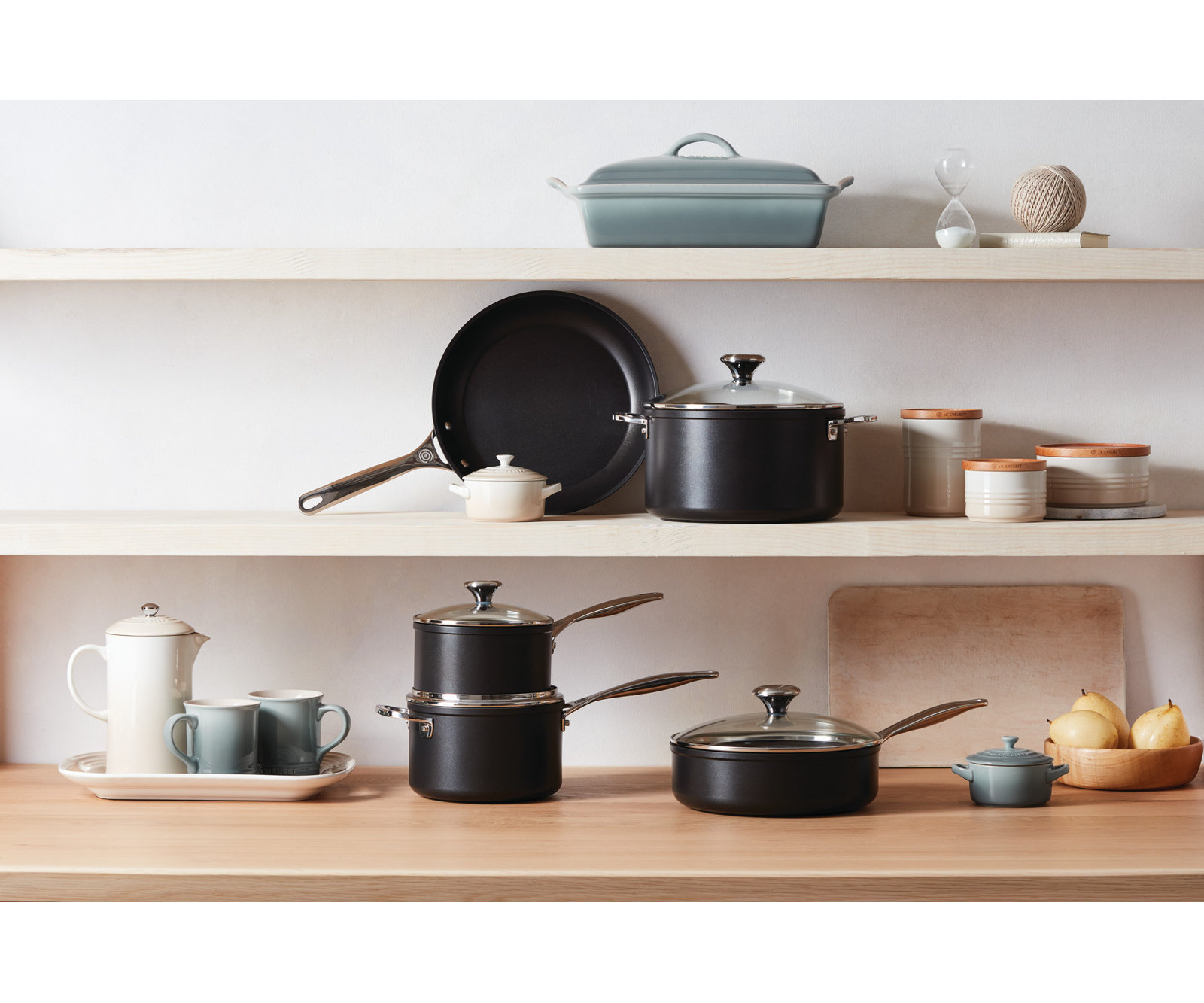 Le Creuset Toughened Non-Stick Saucepan, 4 qt.