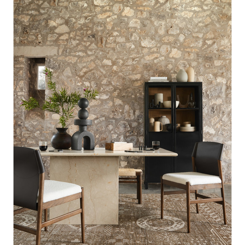 Cortona Hand Knotted Oriental Area Rug in Olive, Rectangle 9' x 12', Olive