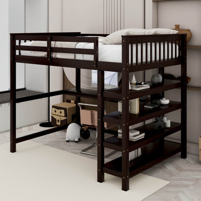 Hawwah Kids Full Loft Bed