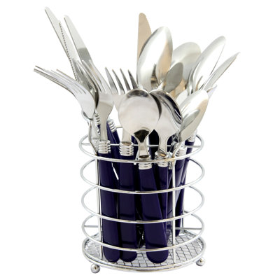 Ebern Designs Foote Stainless Steel (18/10) Flatware Set - Service for 4