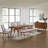 Delando Polyester Upholstered Bench