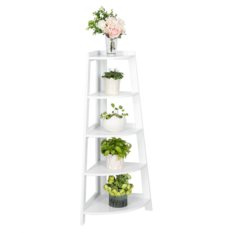 Dierking 117cm H x 39.7cm W Corner Bookcase