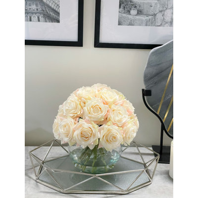 Silk Faux Floral in Vase