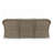 Martha Stewart Lily Pond 3 Seat All-Weather Patio Sofa With Back And Seat Cushions