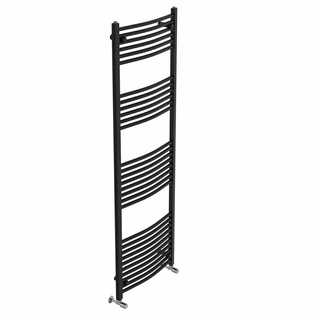Cano Curved Heated Towel Rail Radiator Bathroom Ladder Warmer