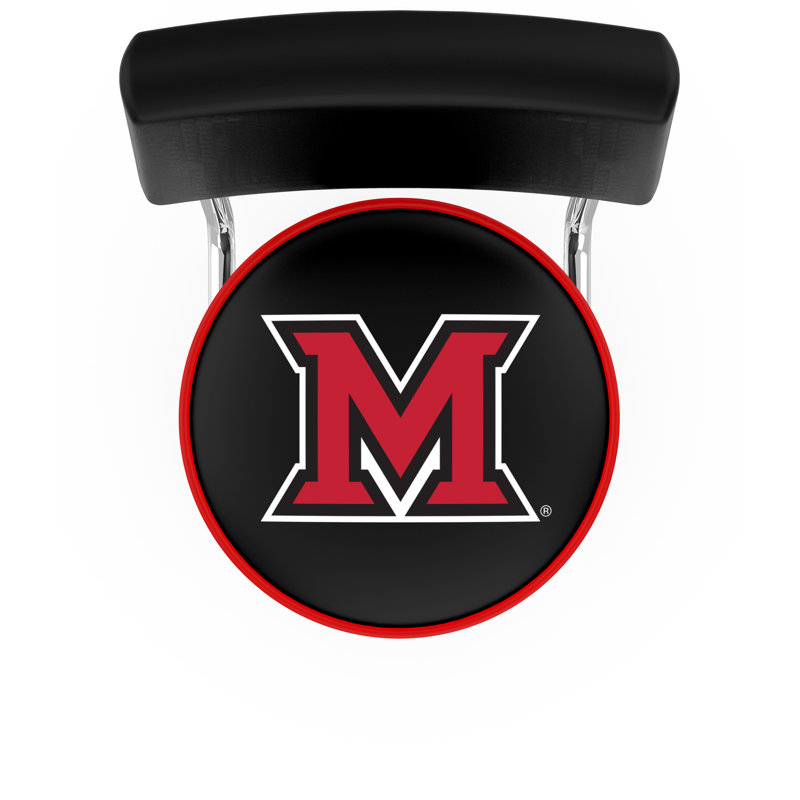 NCAA 30" Swivel Bar Stool, Miami University