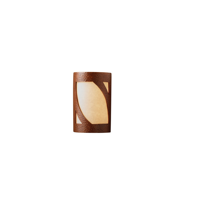 Plafonnier encastré d'extérieur bronze Arbury, H 12,5 po x l 7,75 po x P 6,25 po