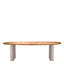Outdoor Dining Table Free Form Natural Teak - Legs Set Of 4