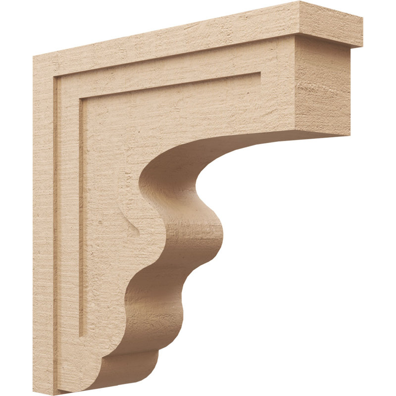 Corbeau en bois de cèdre Highland l 8 po x P 32 po x H 32 po Highland, H 32 po x l 8 po x P 32 po