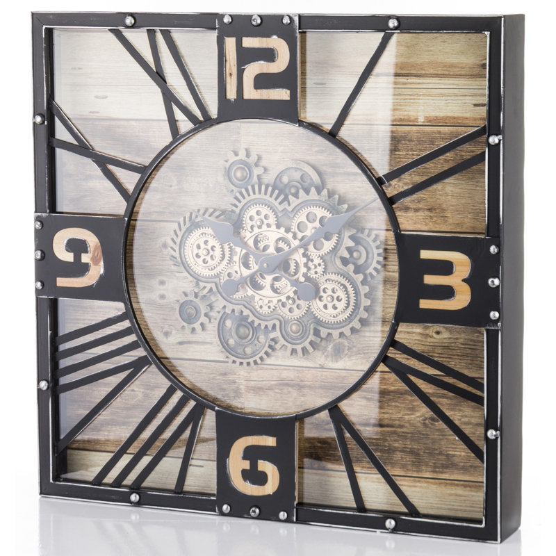 Alissandra Metal Wall Clock