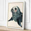 Seal at Rest Coastal - Wrapped Canvas-1045430929-1045430936