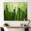 «Fern Facades Skyscraper Horizon», reproduction sur toile-97034296-134181515